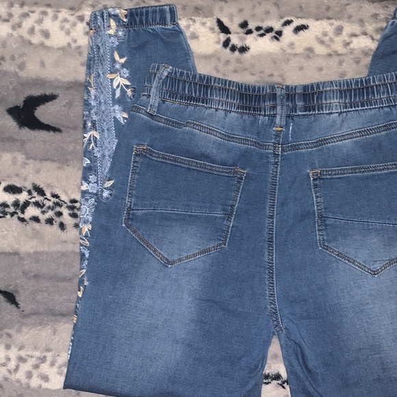 DRIFTWOOD Jean Joggers with Embroidery — Large - Picture 5 of 16